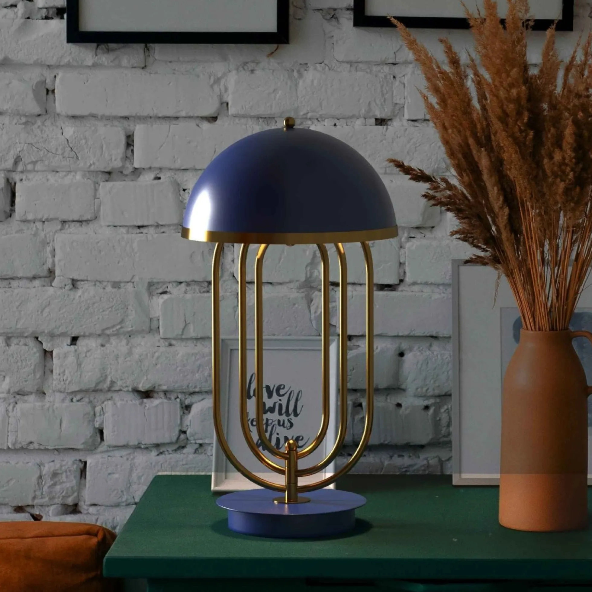 Lámpara de mesa de diseño "Lindsay"