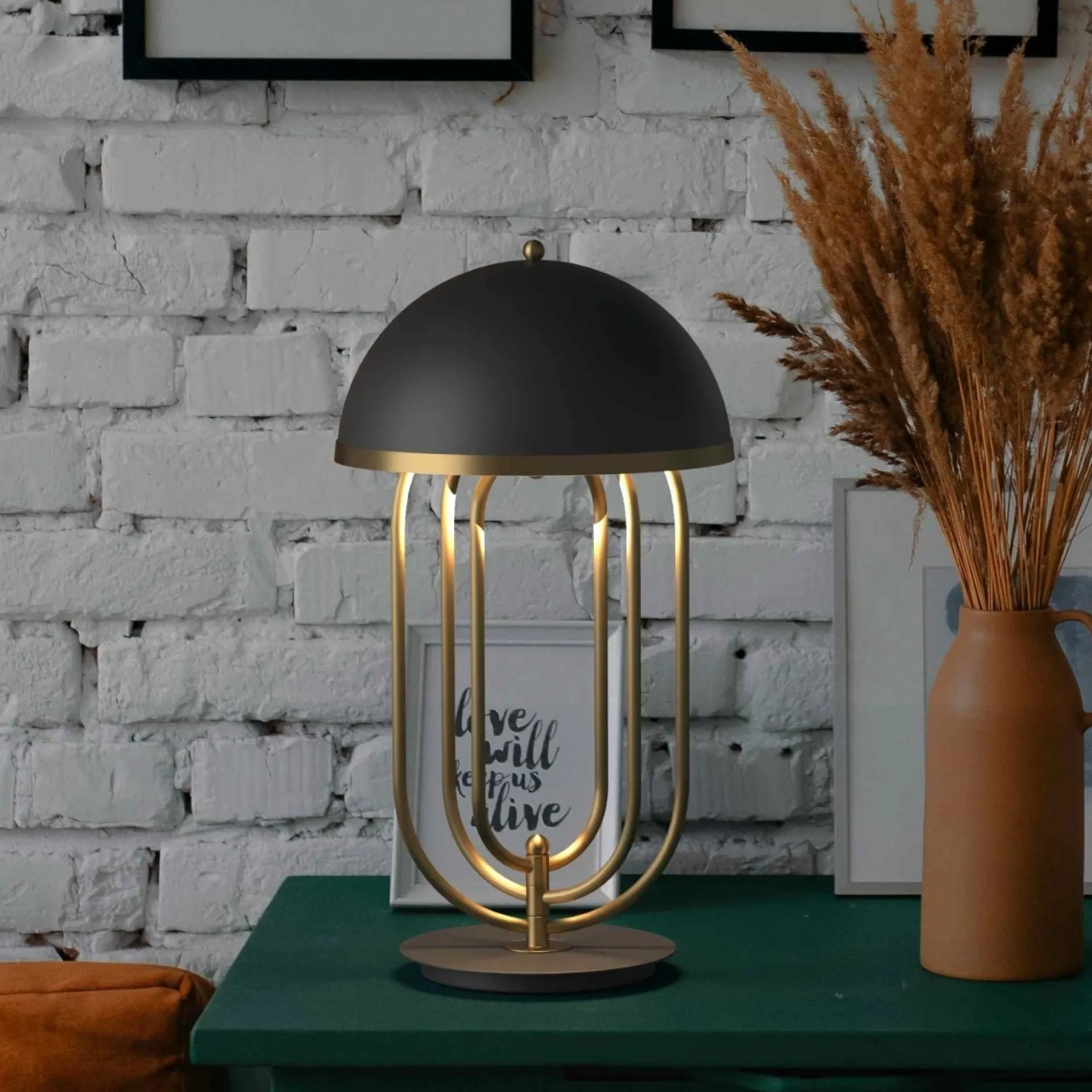 Lámpara de mesa de diseño "Lindsay"