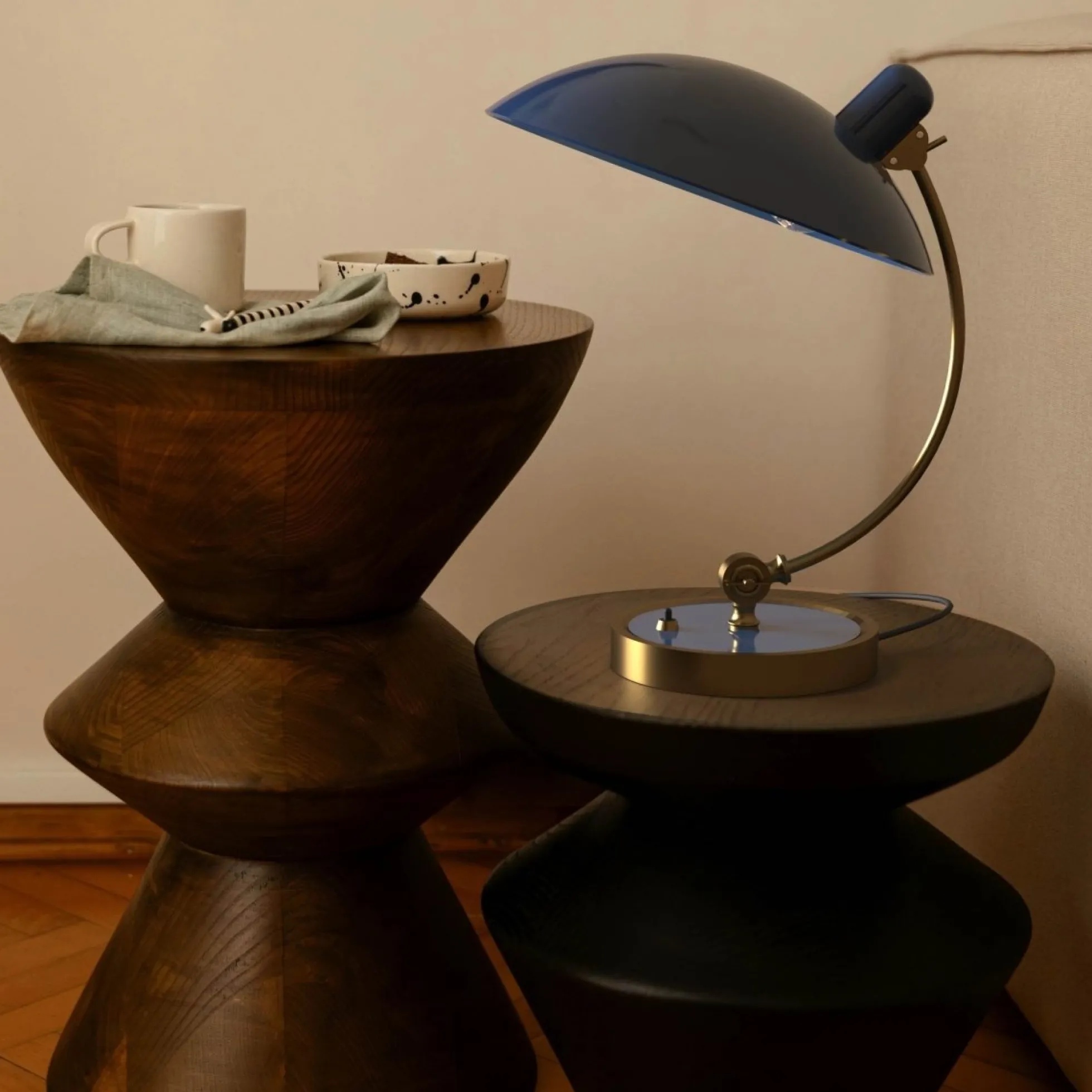 Lámpara de mesa de diseño "Ulia"