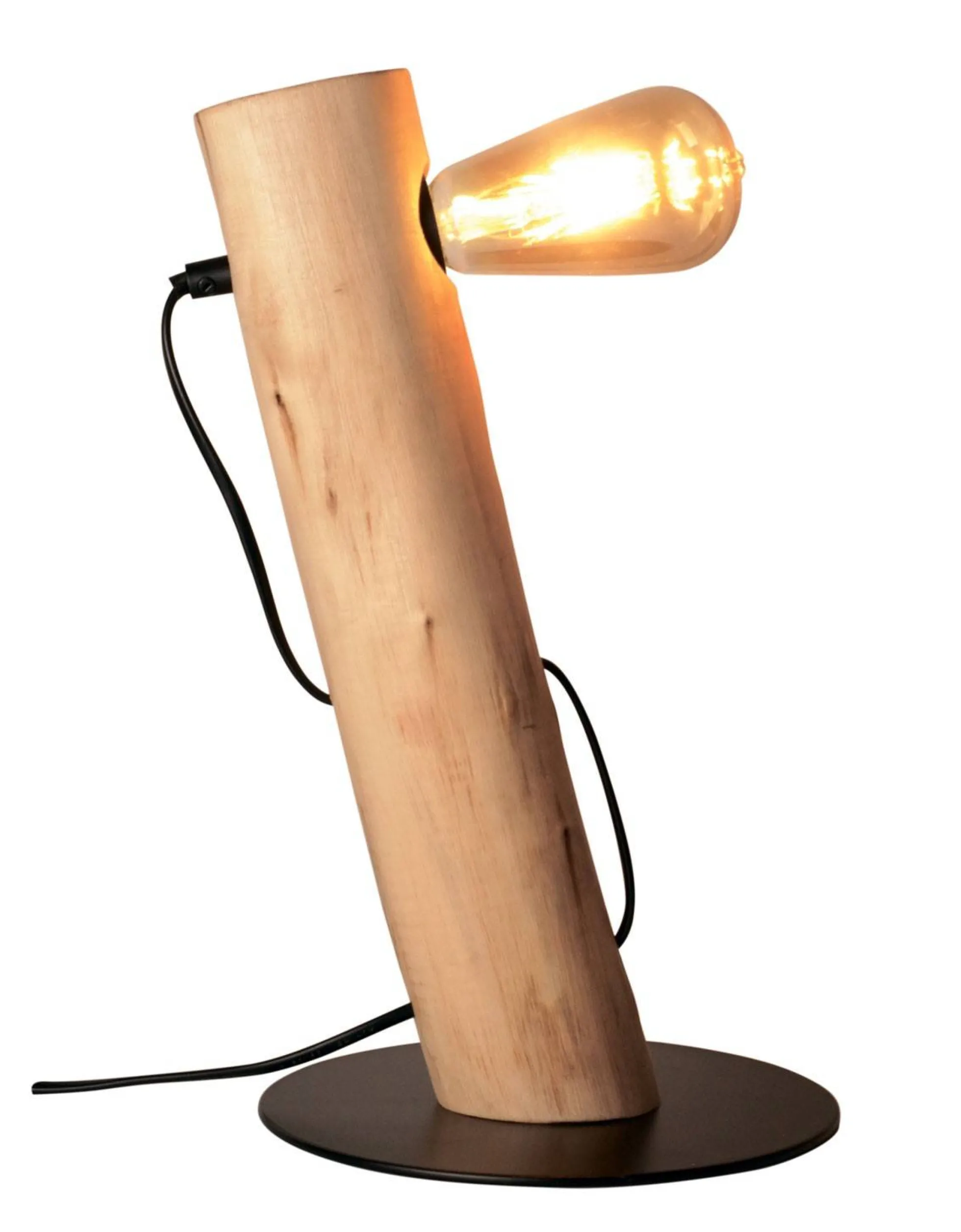 Lámpara de mesa de madera E27