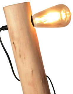 Lámpara de mesa de madera E27