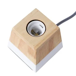 Lámpara de mesa de madera "LAKA"