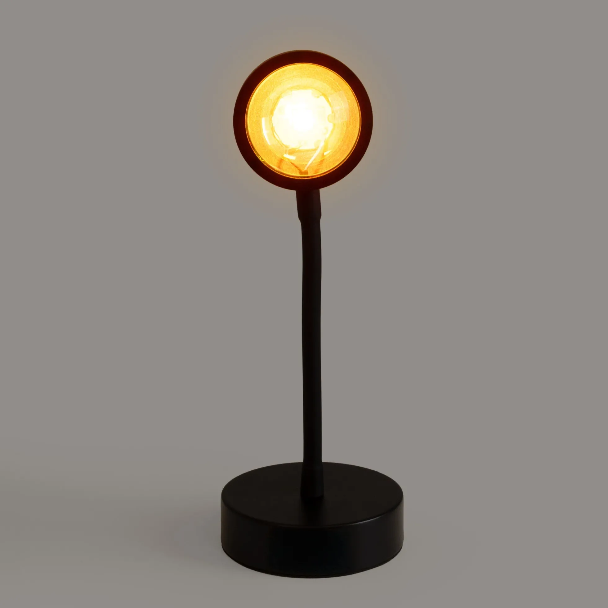 Lámpara de mesa "FLAC" 5W - Efecto atardecer - Sunset Lamp - FLEX