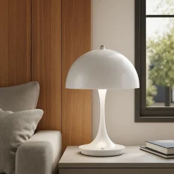 Lámpara de mesa LED CCT portátil - Táctil - Semiesférica