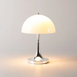 Lámpara de mesa LED CCT portátil - Táctil - Semiesférica