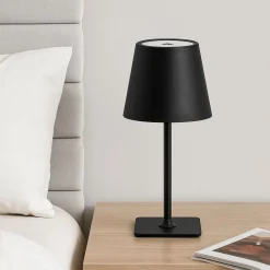 Lámpara de mesa LED CCT portátil - Táctil - Ø100 mm