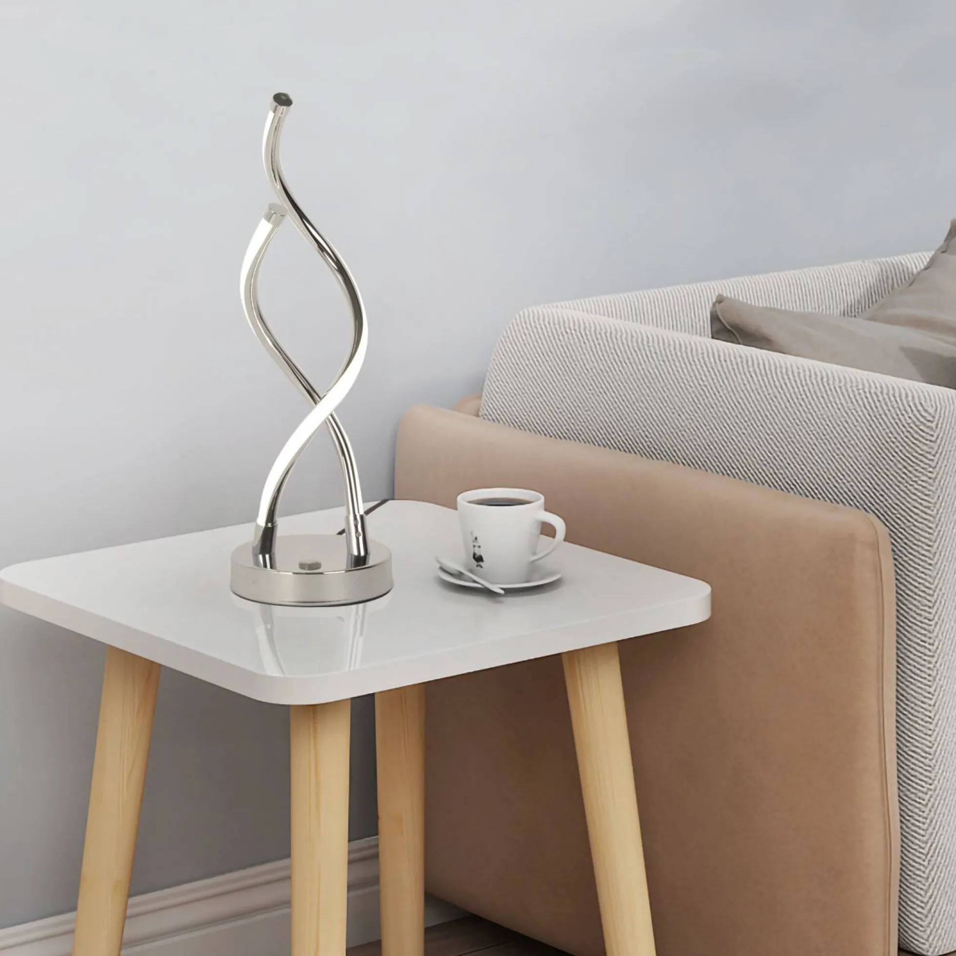 Lámpara de mesa LED "HELIX-T" 8W Regulable