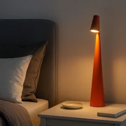 Lámpara de mesa LED portátil - Táctil - 3000K