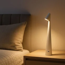 Lámpara de mesa LED portátil - Táctil - 3000K