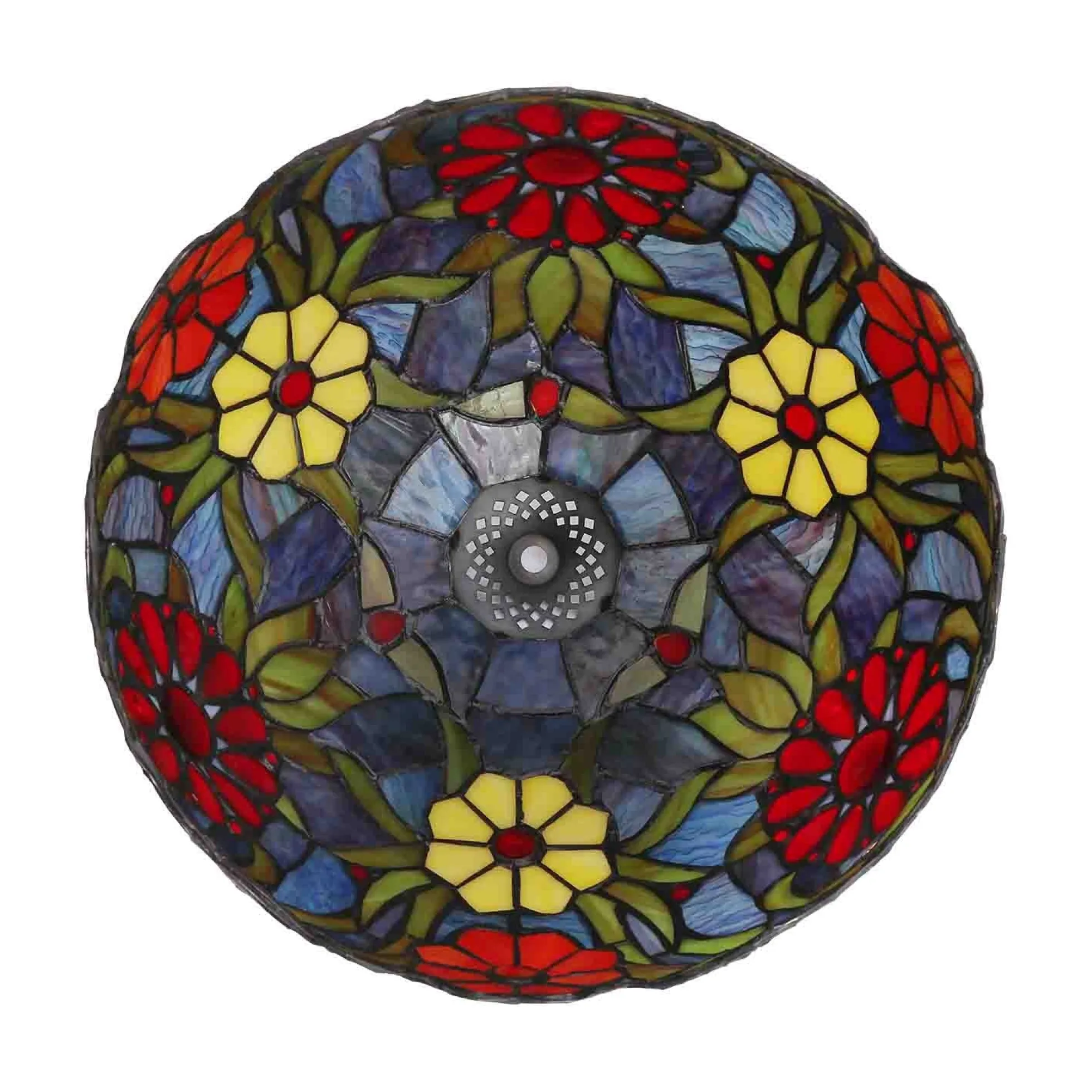 Lámpara de mesa "Saura" inspiración "Tiffany" - Ø 30cm