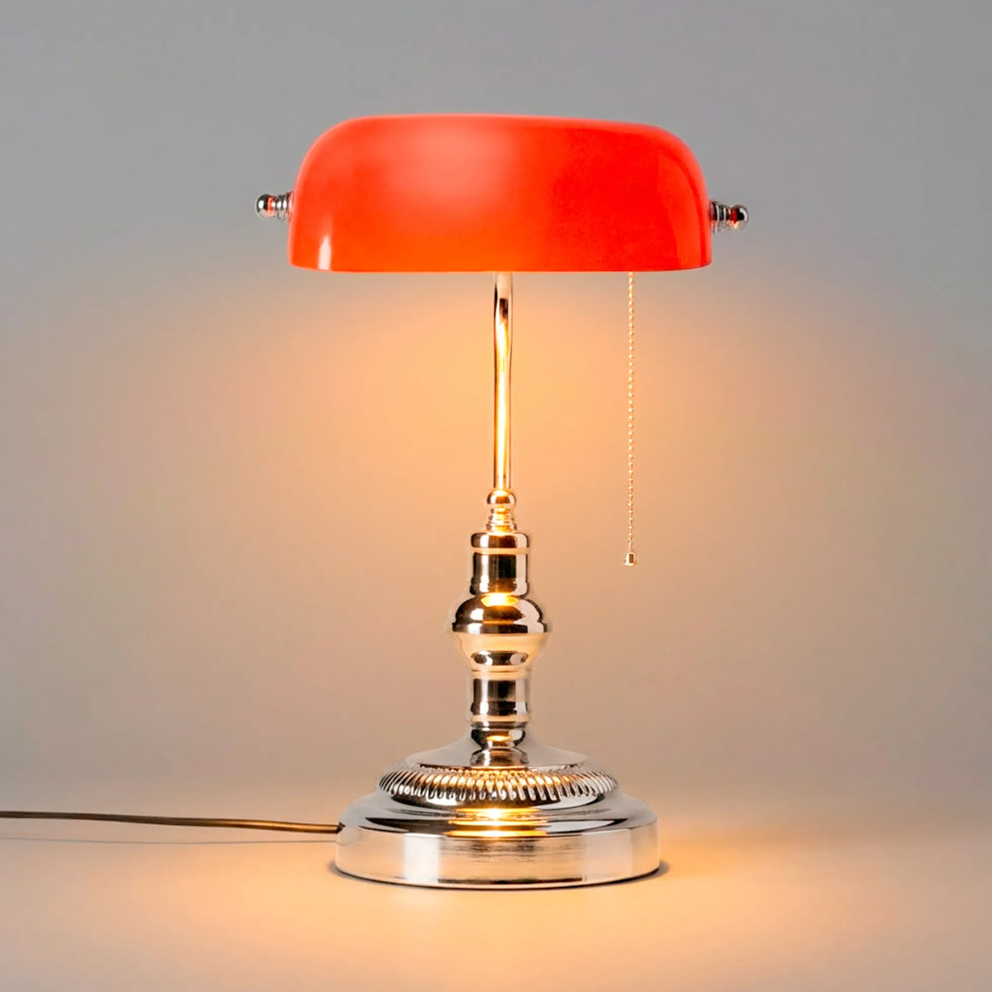 Lámpara de mesa vintage "BANQUERO" - E27