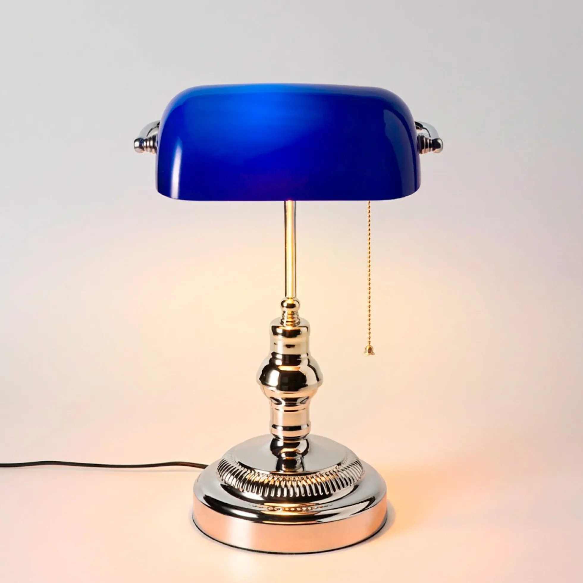 Lámpara de mesa vintage "BANQUERO" - E27