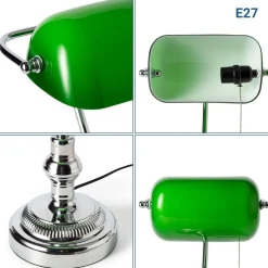 Lámpara de mesa vintage