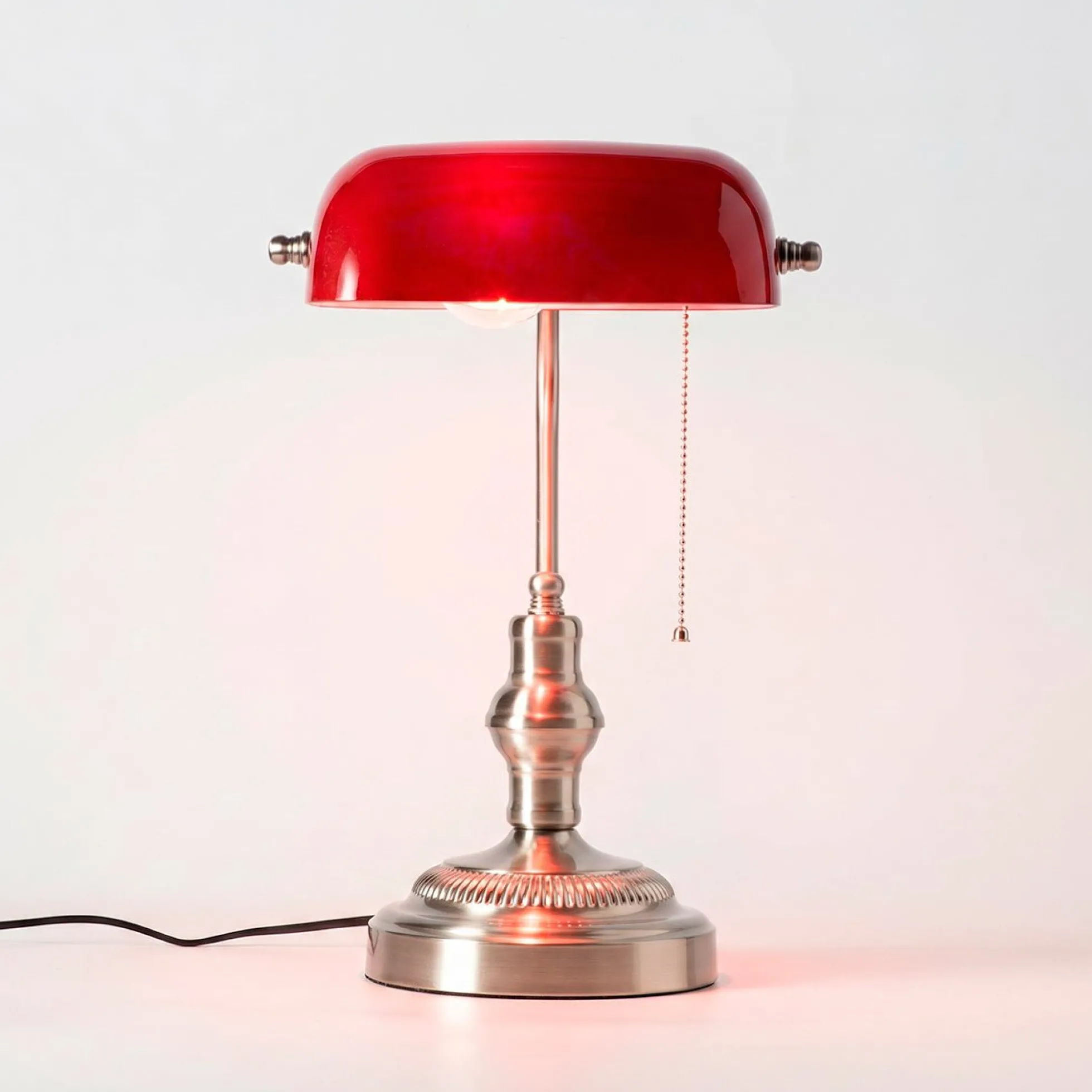 Lámpara de mesa vintage "BANQUERO" - E27