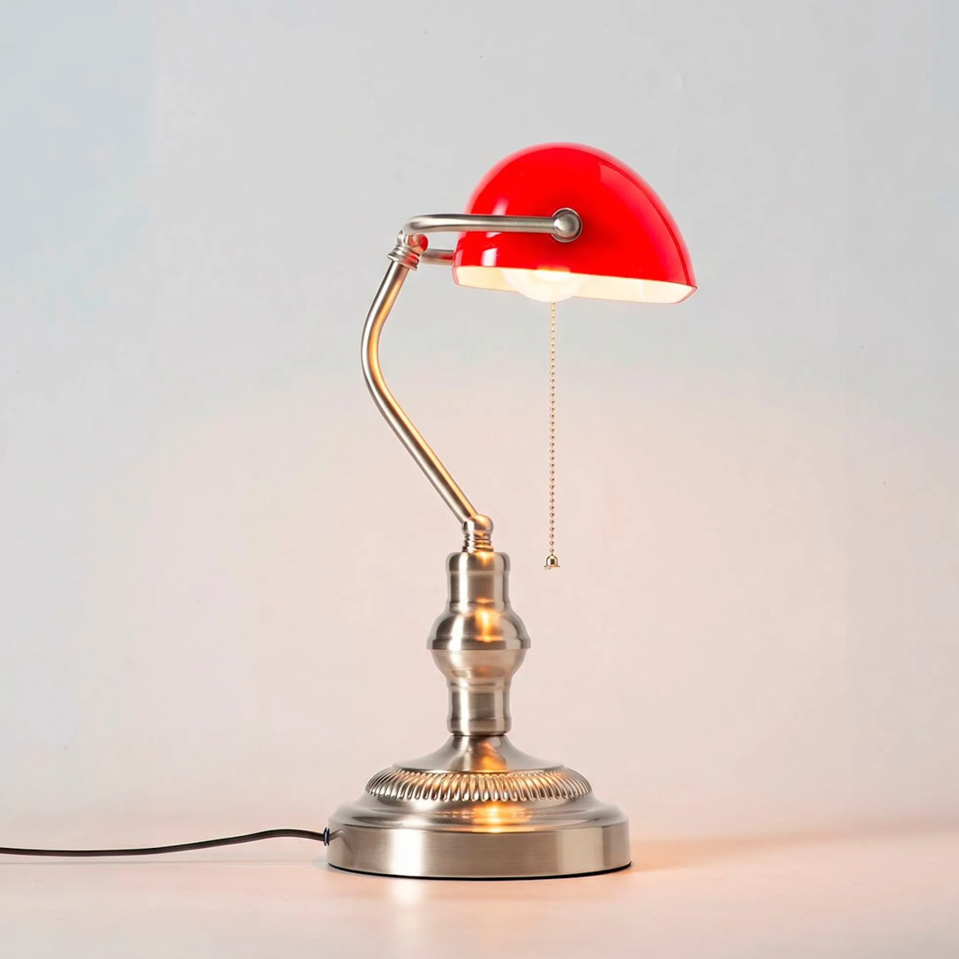 Lámpara de mesa vintage "BANQUERO" - E27