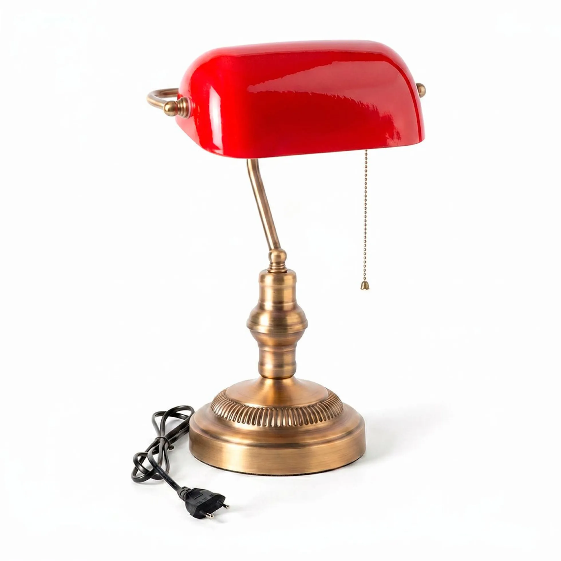 Lámpara de mesa vintage "BANQUERO" - E27