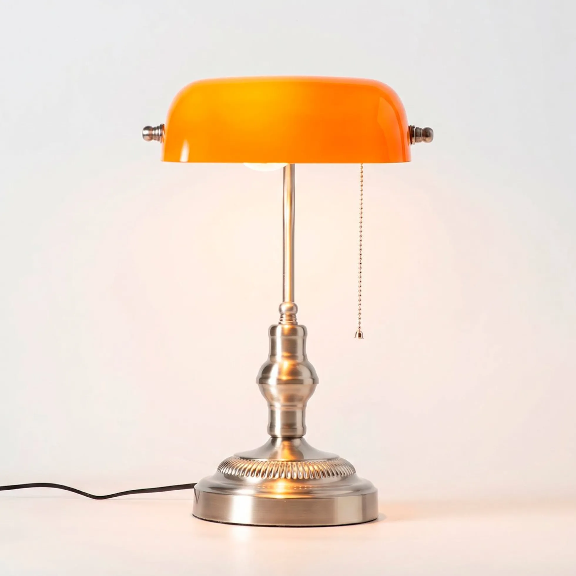 Lámpara de mesa vintage "BANQUERO" - E27