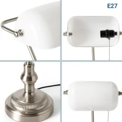 Lámpara de mesa vintage