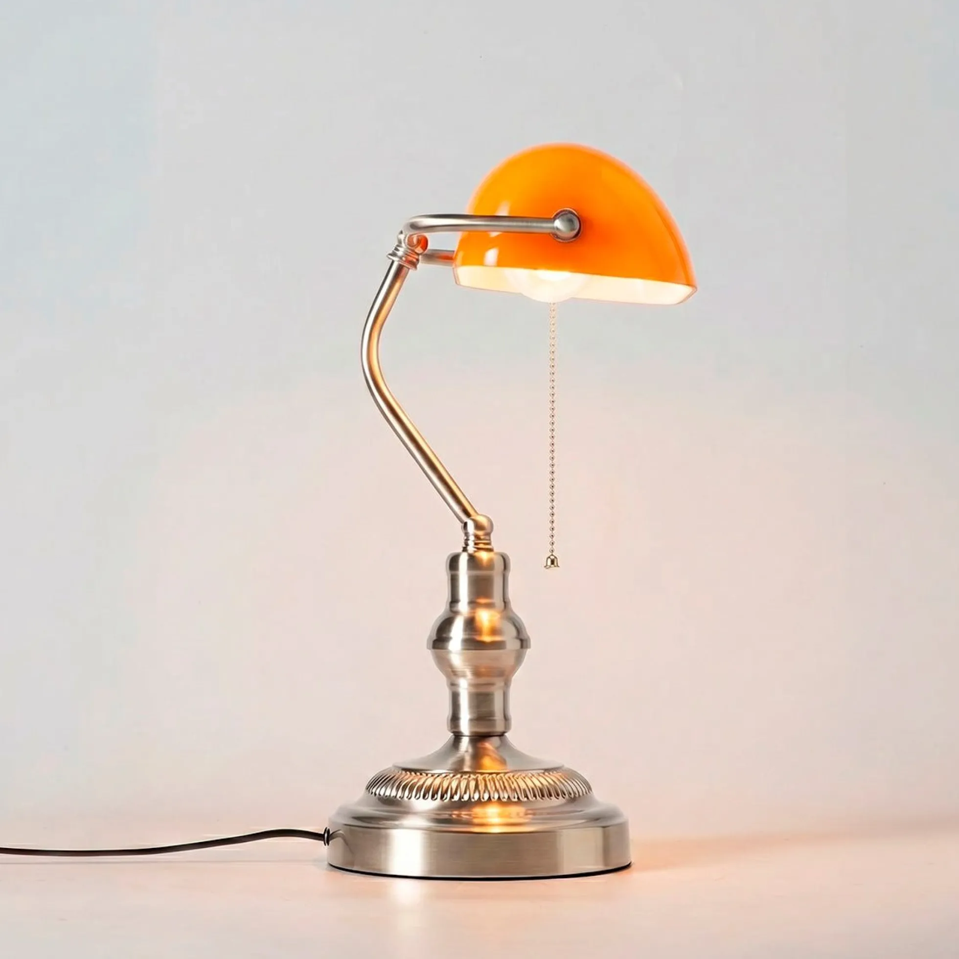 Lámpara de mesa vintage "BANQUERO" - E27