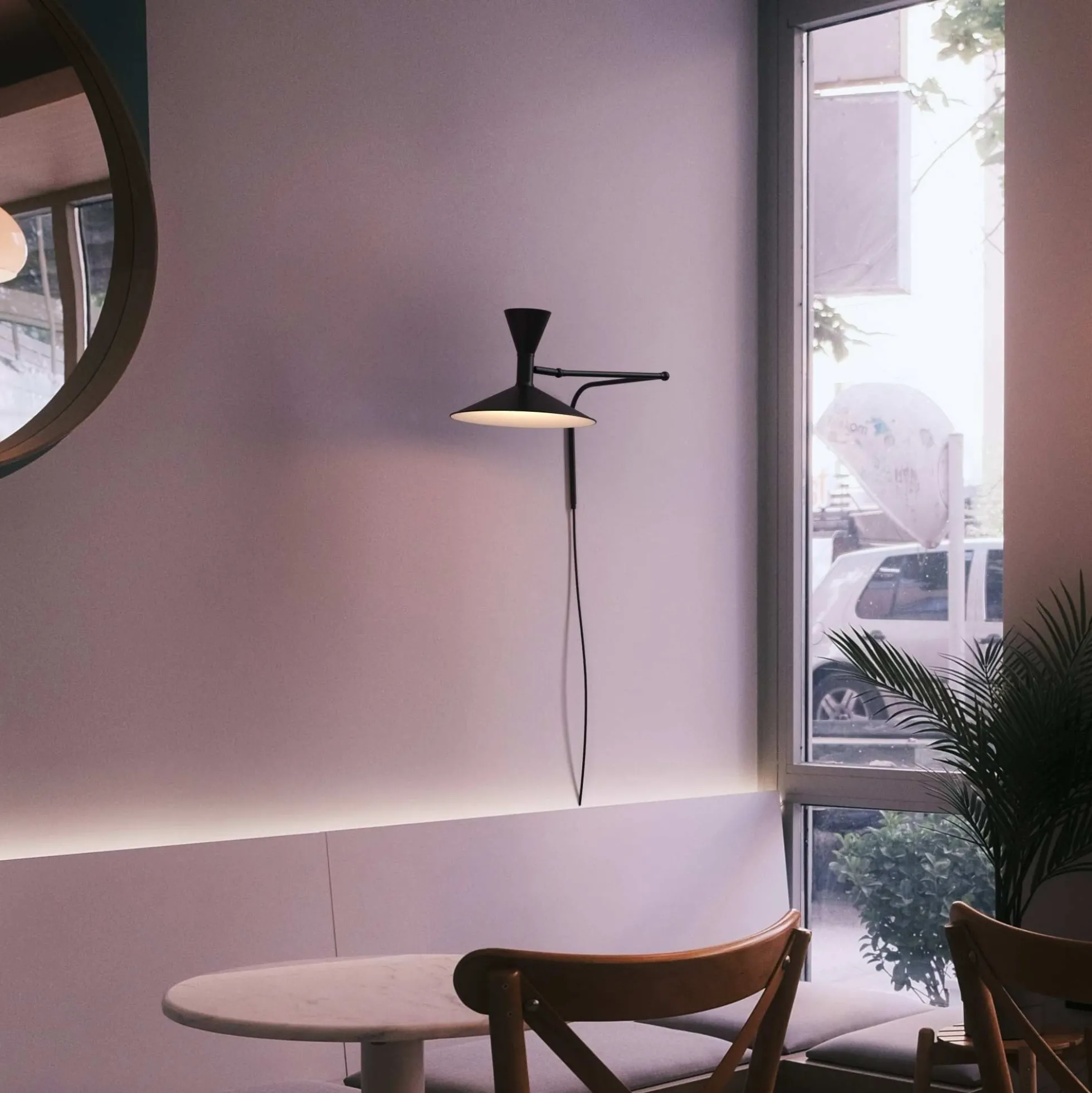 Lámpara de pared de diseño "NIM" - E14 + G9