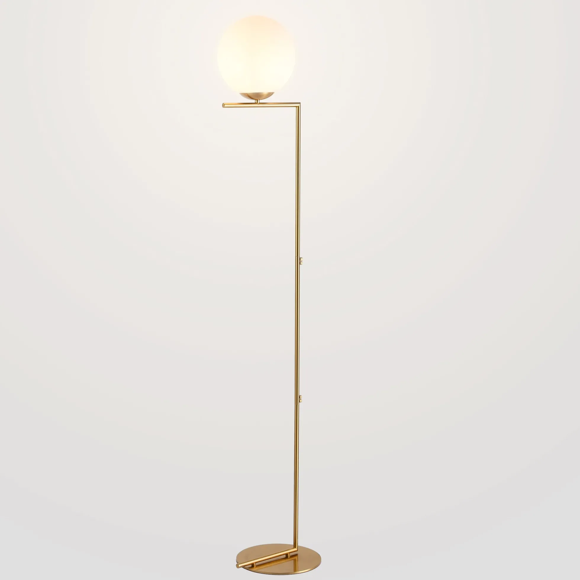 Lámpara de pie bola cristal "Anni" - E27 - Ø 22cm
