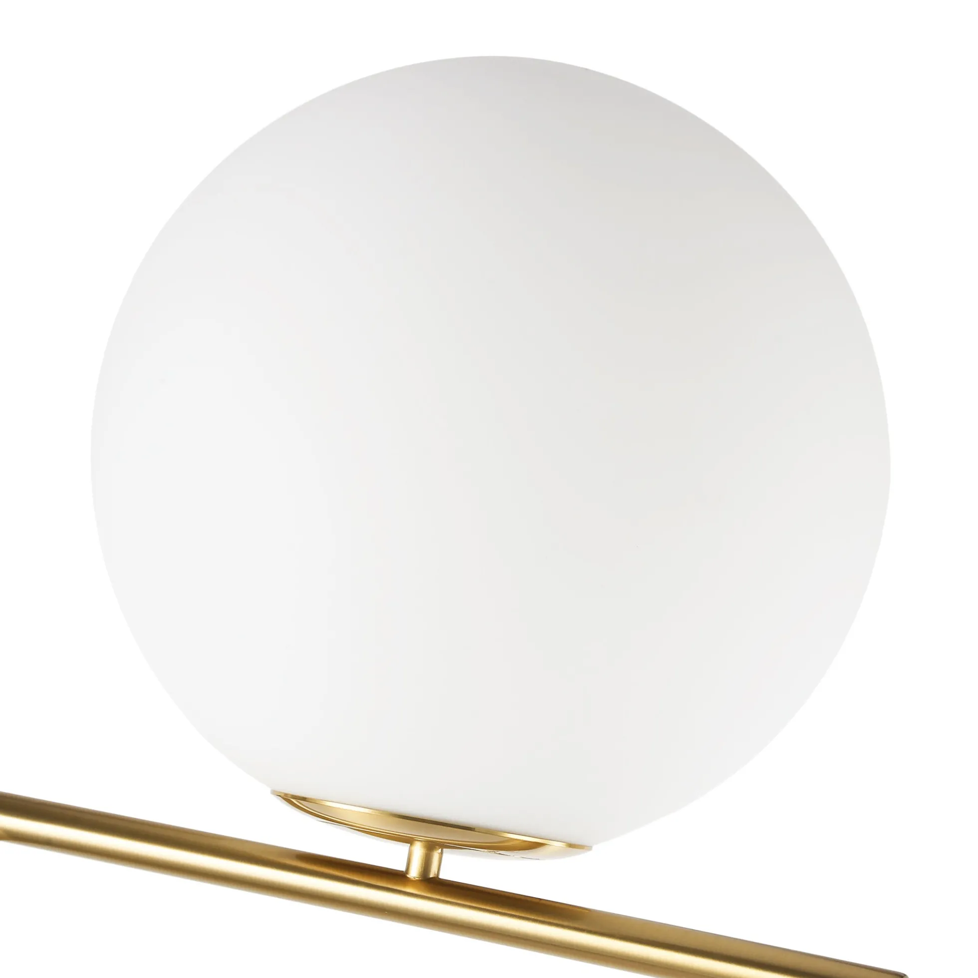 Lámpara de pie bola cristal "Anni 300" - E27 - Ø 30cm