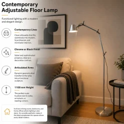 Lámpara de pie de diseño 