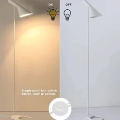 Lámpara de pie de diseño 
