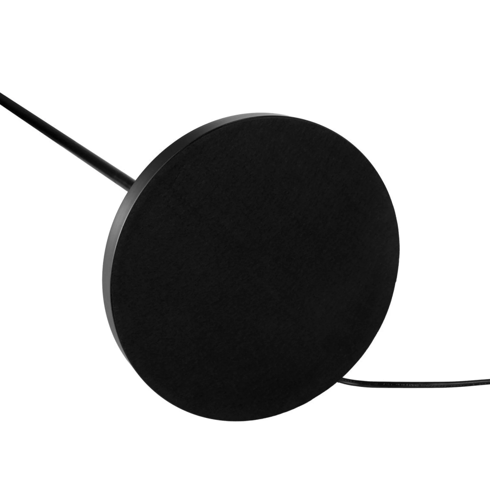 Lámpara de pie de diseño "Olivia" Negro