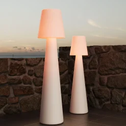 Lámpara de pie LED RGBW - 64W - Recargable - 120 cm