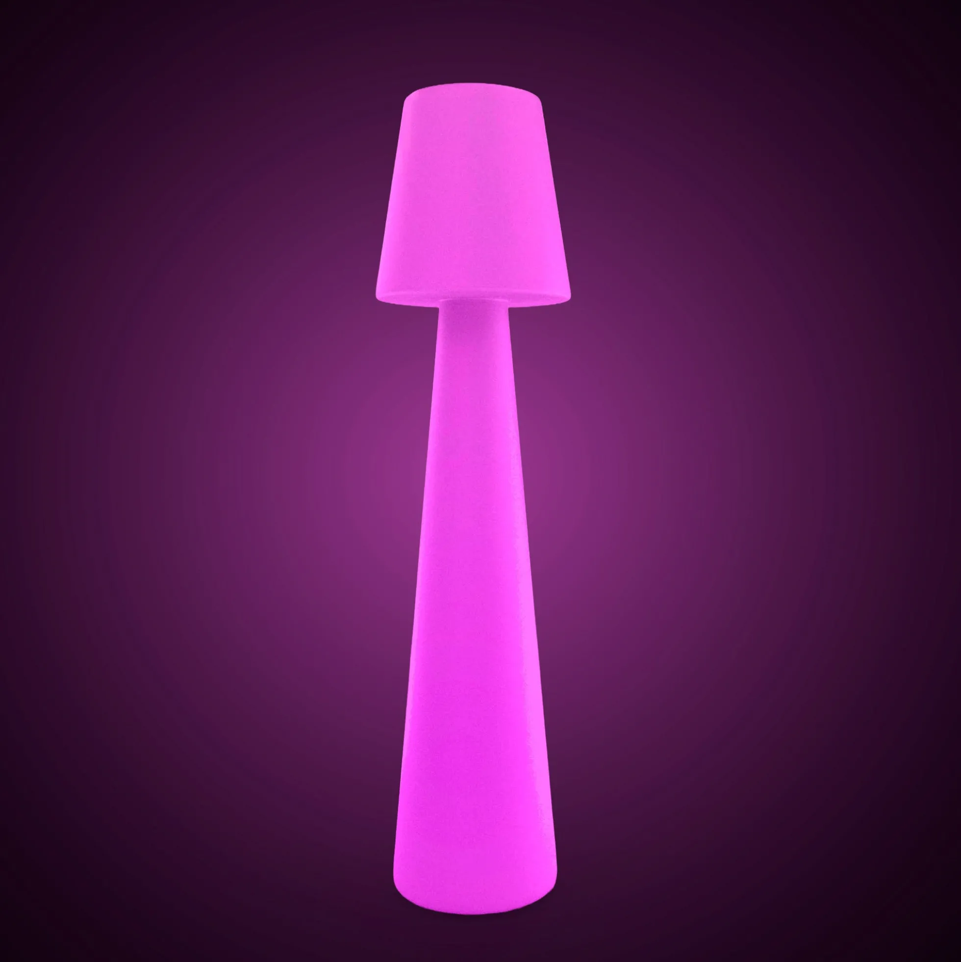 Lámpara de pie LED RGBW - XL - Recargable - 150 cm