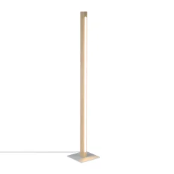 Lámpara de pie madera "Floak" 24W - Dimable - Blanco cálido