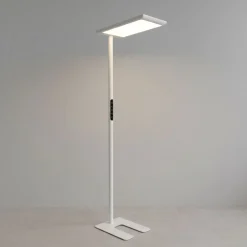 Lámpara de pie para oficina - 50W + 50W + 4W - 4000K - Bajo UGR