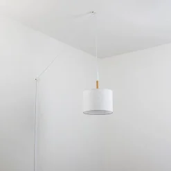 Lámpara de techo colgante con enchufe