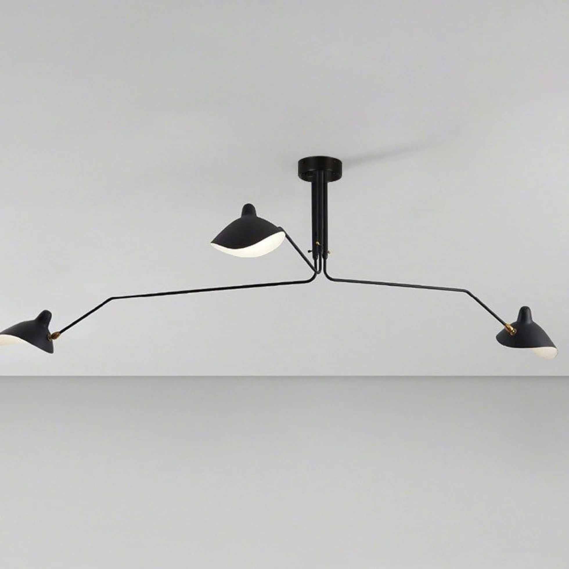 Lámpara de techo de diseño "Muller" - 3xE27
