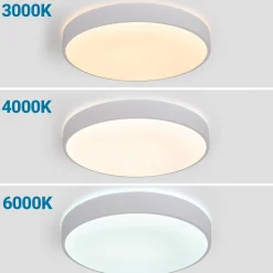 Lámpara de techo LED tipo plafón - CCT - 36W - Ø50cm