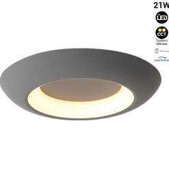 Lámpara de techo LED tipo plafón "FAX" - CCT 3000K - 4000K - 21W