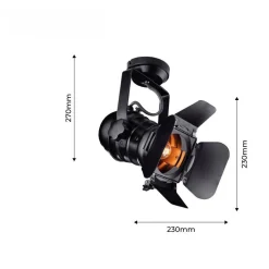 Lámpara de techo orientable 