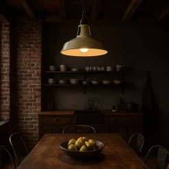 Lámpara estilo industrial colgante 