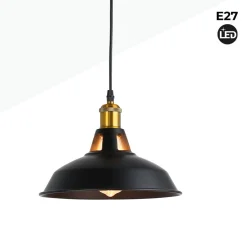 Lámpara industrial retro colgante