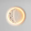Lámpara integrable de escayola trimless en forma de luna "SIDEREUS" - 60x60cm - 17 W