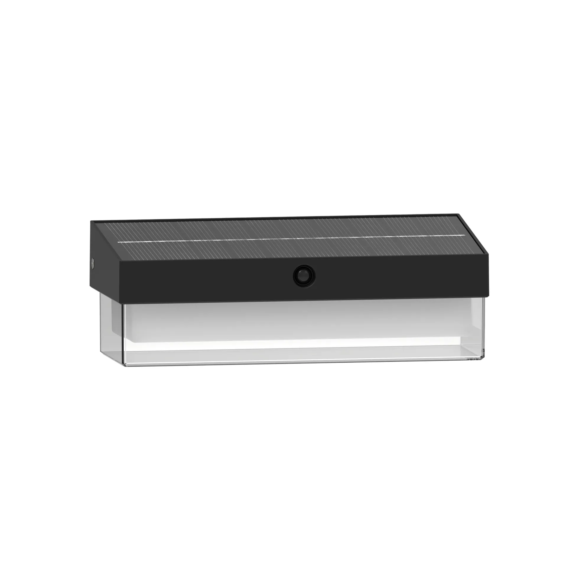 Lámpara LED solar con sensor de microondas - 3000K - IP65 - 900lm