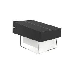 Lámpara LED solar con sensor de microondas - 3000K - IP65 - 360lm