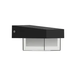 Lámpara LED solar con sensor de microondas - 3000K - IP65 - 360lm