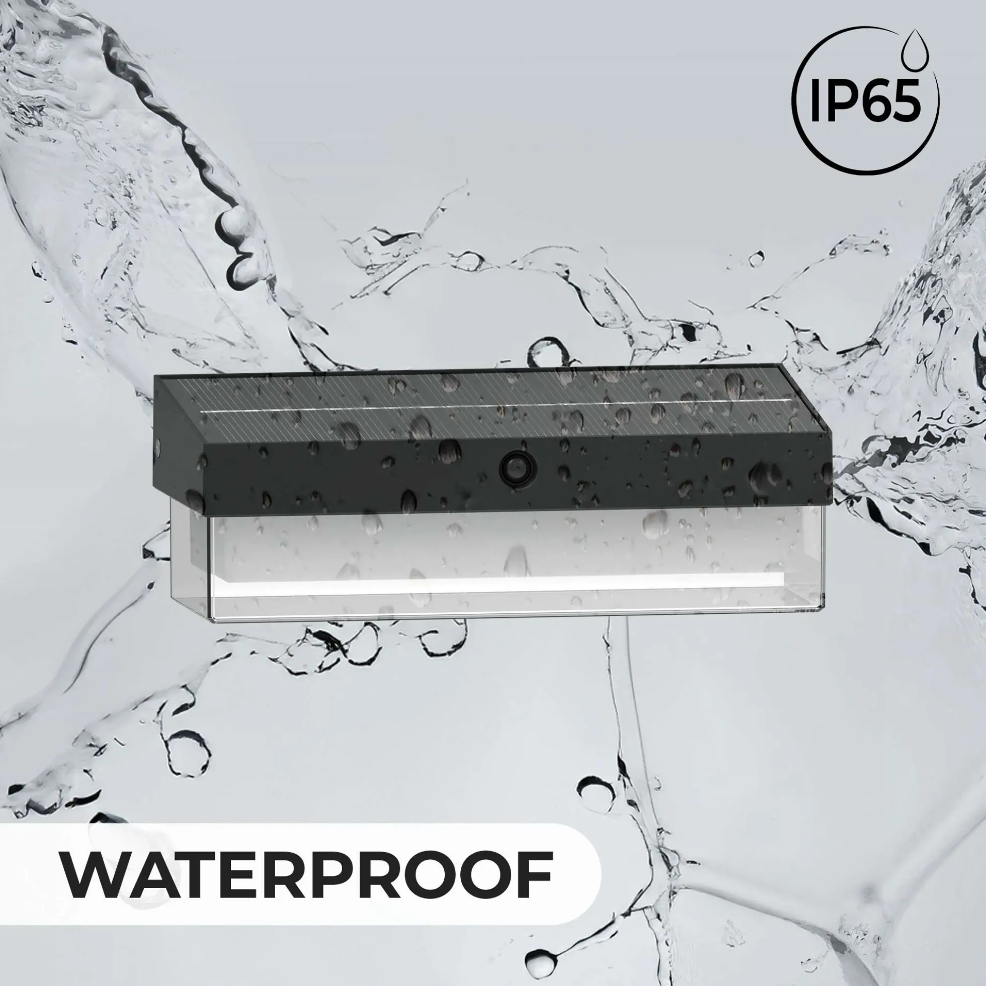 Lámpara LED solar de exterior - CCT - IP65 - 210lm