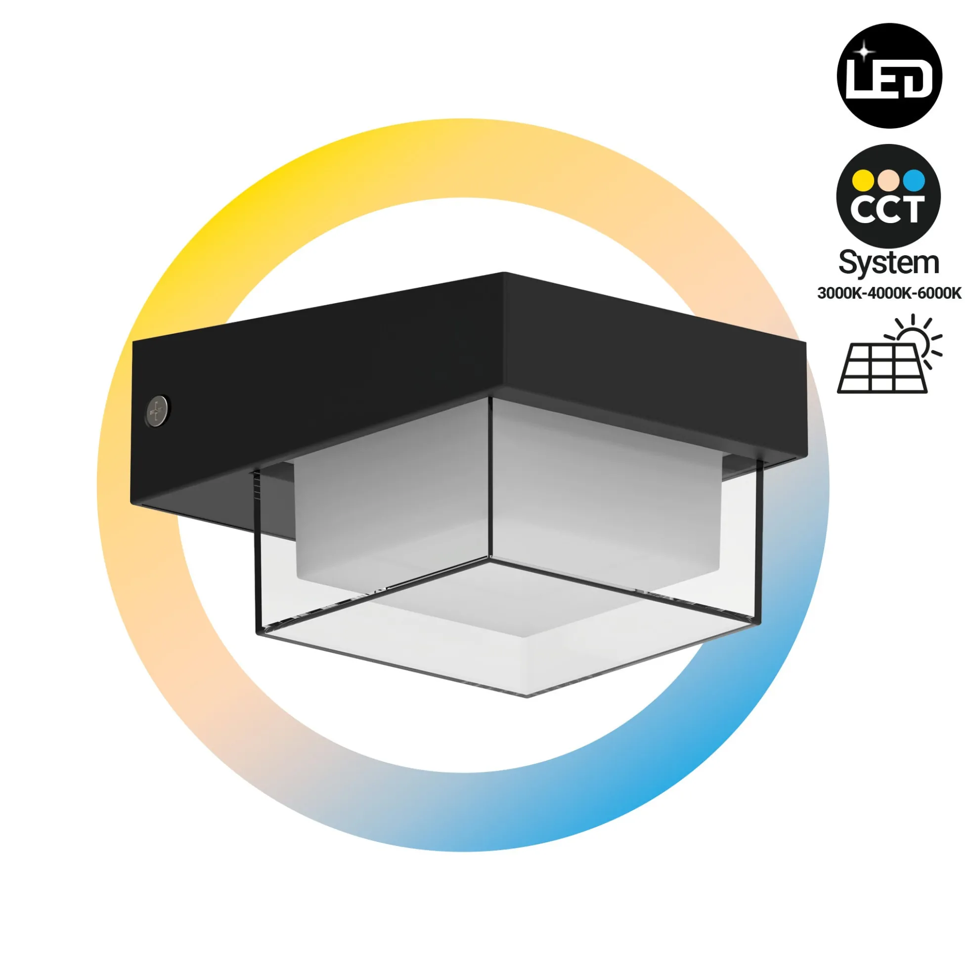 Lámpara LED solar de exterior - CCT - IP65