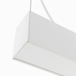 Lámpara lineal LED DOB CCT - 60W - 180cm - 120lm/W - PVC - Suspensión