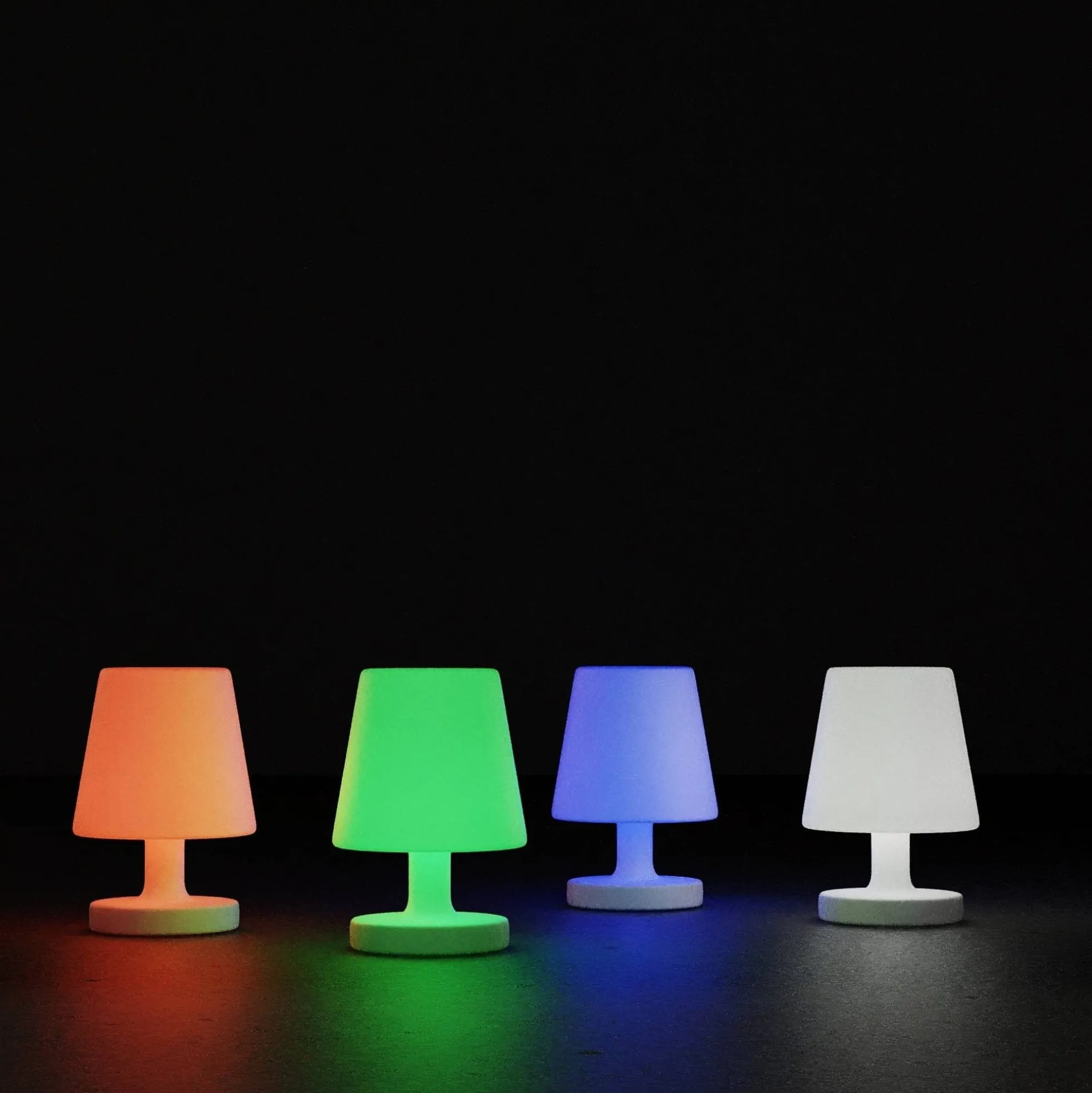 Lámpara luminosa LED RGBW - 6W - Recargable