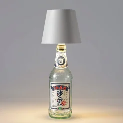 Lámpara para botellas LED CCT portátil - Táctil - Ø105 mm