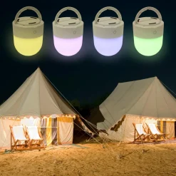 Lámpara portátil LED RGB 